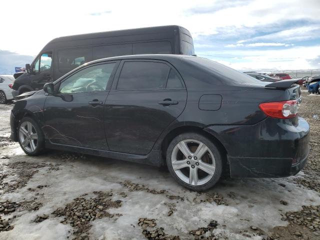 5YFBU4EE0DP098502 - 2013 TOYOTA COROLLA BASE BLACK photo 2