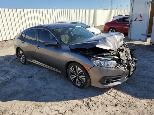 JHMFC1F33JX012143 - 2018 HONDA CIVIC EX GRAY photo 4