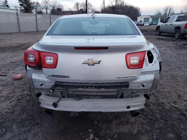 1G11F5SL6FF323717 - 2015 CHEVROLET MALIBU LTZ ვერცხლისფერი ფოტო 6