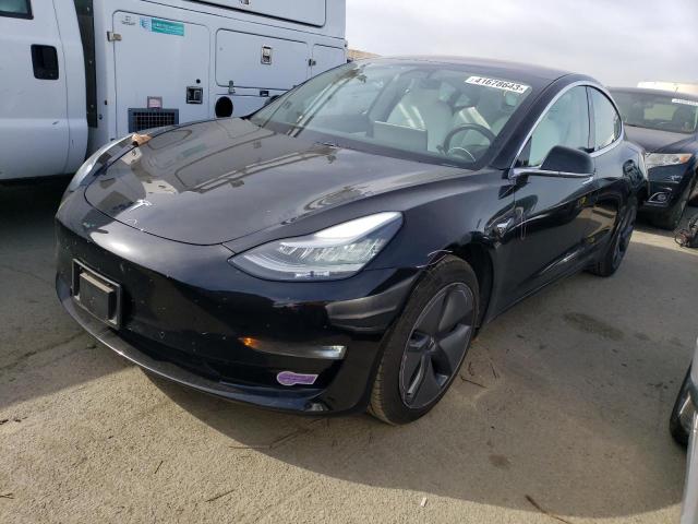 5YJ3E1EA1KF302102 - 2019 TESLA MODEL 3 BLACK photo 1