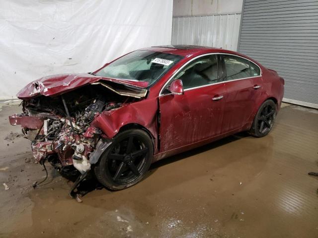 2G4GU5GX6E9316790 - 2014 BUICK REGAL GS ბურგუნდია ფოტო 1