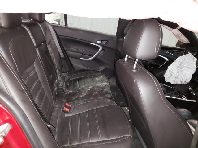 2G4GU5GX6E9316790 - 2014 BUICK REGAL GS ბურგუნდია ფოტო 10