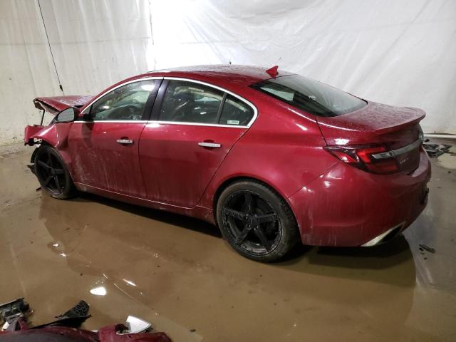 2G4GU5GX6E9316790 - 2014 BUICK REGAL GS ბურგუნდია ფოტო 2