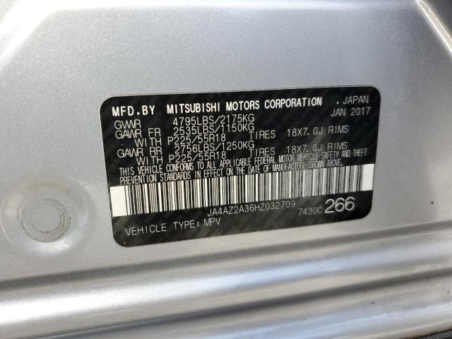 JA4AZ2A36HZ032709 - 2017 MITSUBISHI OUTLANDER ES SILVER photo 14