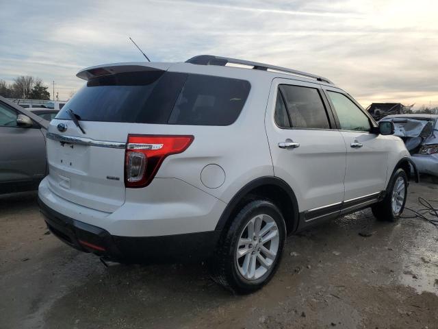 1FM5K8D82DGA98777 - 2013 FORD EXPLORER XLT WHITE photo 3