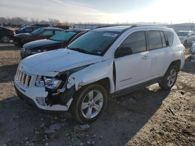 1J4NF1FB7BD154584 - 2011 JEEP COMPASS SPORT WHITE photo 1