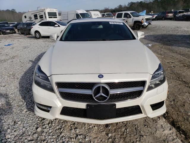 WDDLJ9BB9CA050641 - 2012 MERCEDES-BENZ CLS 550 4MATIC WHITE photo 5