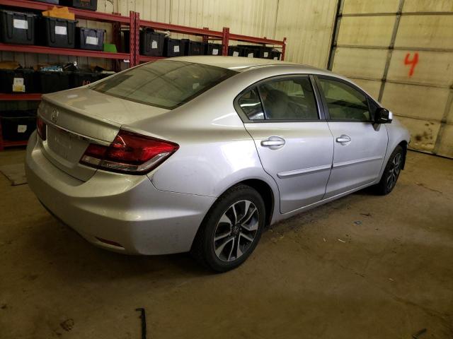 19XFB2F98DE079503 - 2013 HONDA CIVIC EXL SILVER photo 3