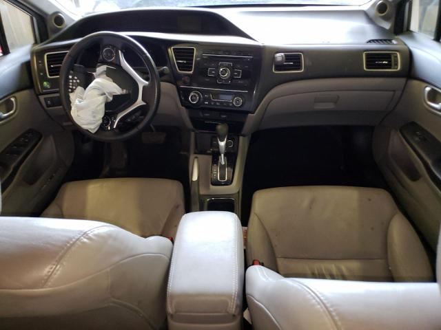 19XFB2F98DE079503 - 2013 HONDA CIVIC EXL ვერცხლისფერი ფოტო 8