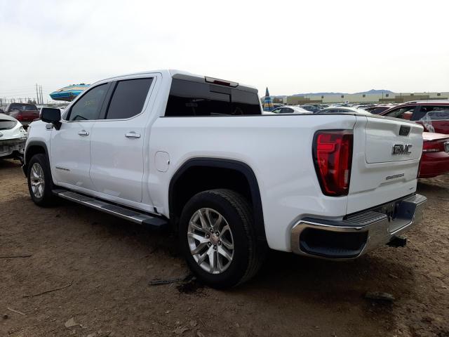 3GTP8DED6MG257062 - 2021 GMC SIERRA C1500 SLT WHITE photo 2