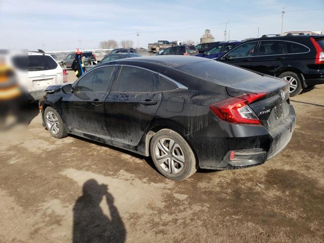 19XFC2F55JE022861 - 2018 HONDA CIVIC LX BLACK photo 2