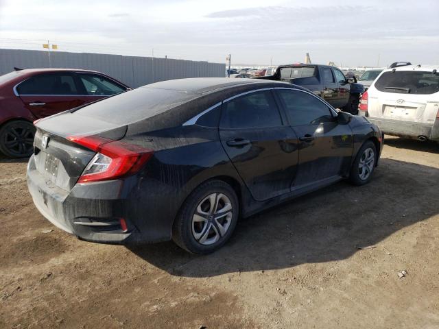 19XFC2F55JE022861 - 2018 HONDA CIVIC LX BLACK photo 3