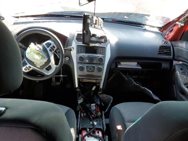 1FM5K8AR2EGB91703 - 2014 FORD EXPLORER POLICE INTERCEPTOR RED photo 8