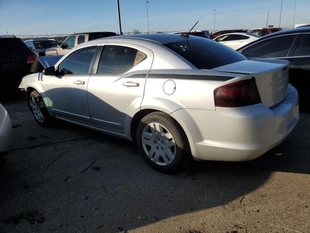 1C3CDZABXCN324235 - 2012 DODGE AVENGER SE GRAY photo 2