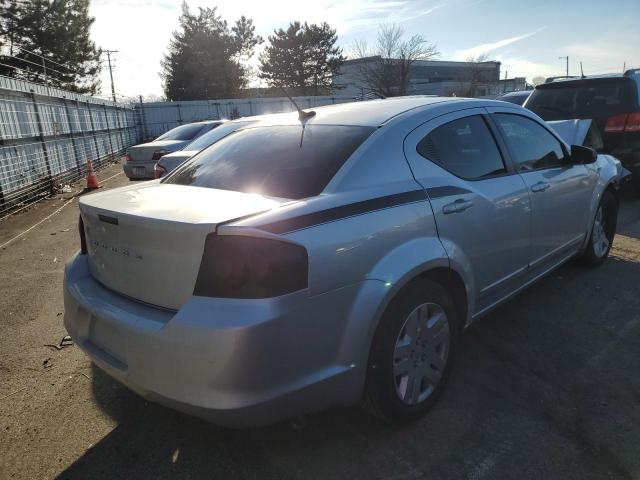 1C3CDZABXCN324235 - 2012 DODGE AVENGER SE GRAY photo 3