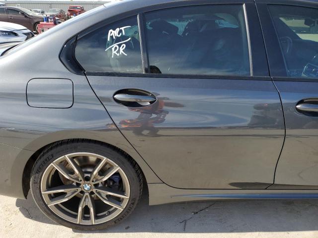 WBA5U7C0XLAF54322 - 2020 BMW M340I GRAY photo 10
