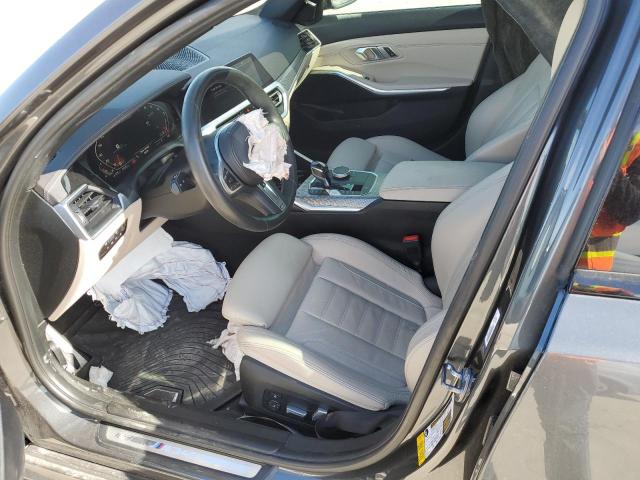 WBA5U7C0XLAF54322 - 2020 BMW M340I GRAY photo 7