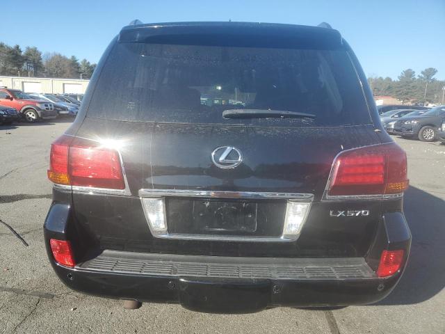 JTJHY7AX4B4072344 - 2011 LEXUS LX 570 BLACK photo 6