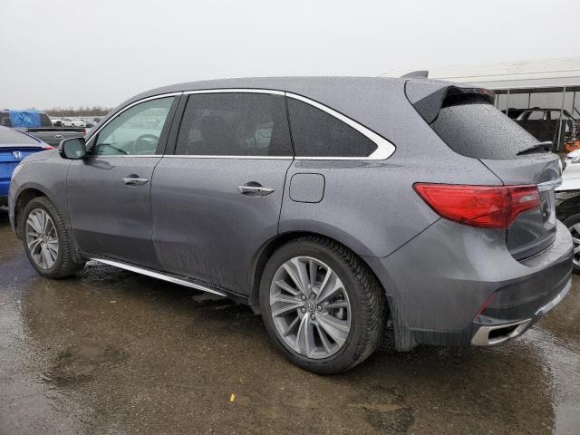 5J8YD4H5XJL001379 - 2018 ACURA MDX TECHNOLOGY CHARCOAL photo 2