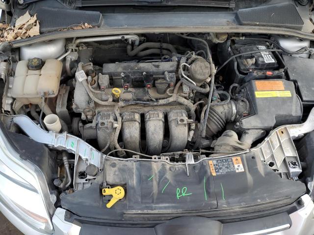 1FADP3F20EL320759 - 2014 FORD FOCUS SE SILVER photo 11