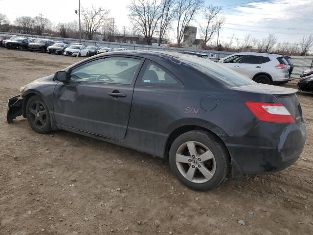 2HGFG12918H533071 - 2008 HONDA CIVIC EXL BLACK photo 2