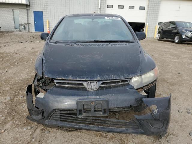 2HGFG12918H533071 - 2008 HONDA CIVIC EXL BLACK photo 5