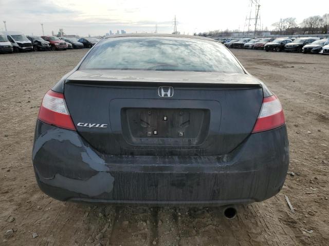 2HGFG12918H533071 - 2008 HONDA CIVIC EXL BLACK photo 6