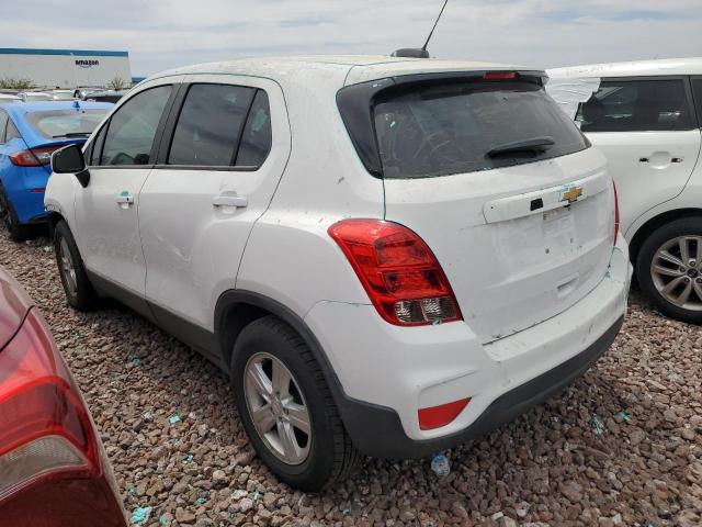 3GNCJKSBXKL223986 - 2019 CHEVROLET TRAX LS WHITE photo 2