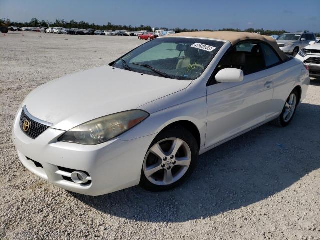 4T1FA38P47U111353 - 2007 TOYOTA CAMRY SOLA WHITE photo 1