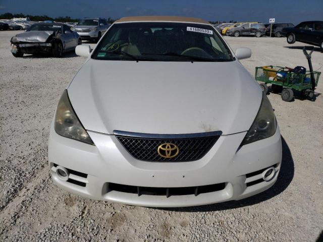 4T1FA38P47U111353 - 2007 TOYOTA CAMRY SOLA WHITE photo 5