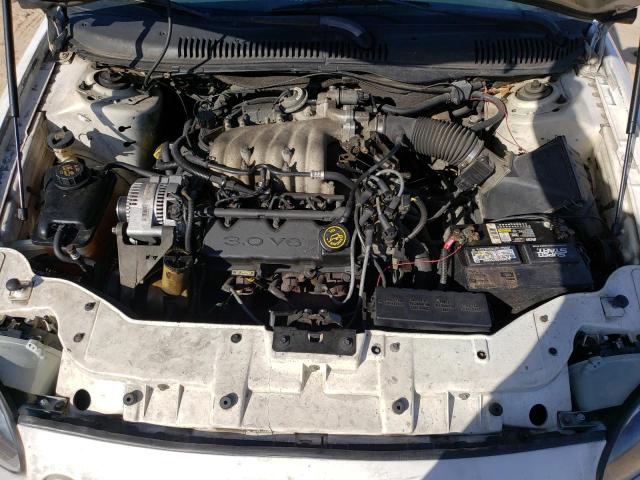 1FAFP57U1WA149392 - 1998 FORD TAURUS SE WHITE photo 11