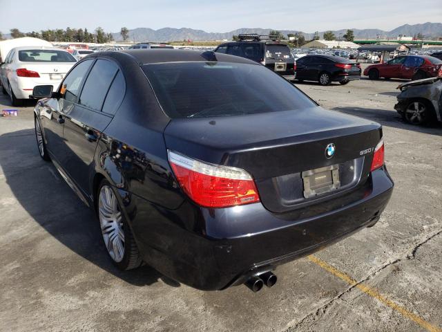 WBANW5C57ACT56435 - 2010 BMW 550 I BLACK photo 2