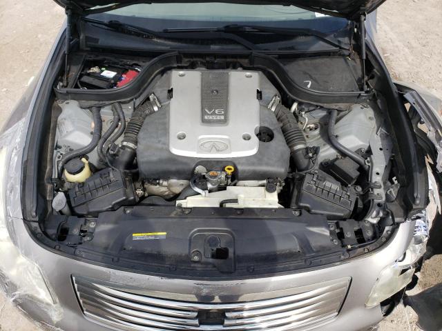 JNKCV61E59M302674 - 2009 INFINITI G37 BASE SILVER photo 11