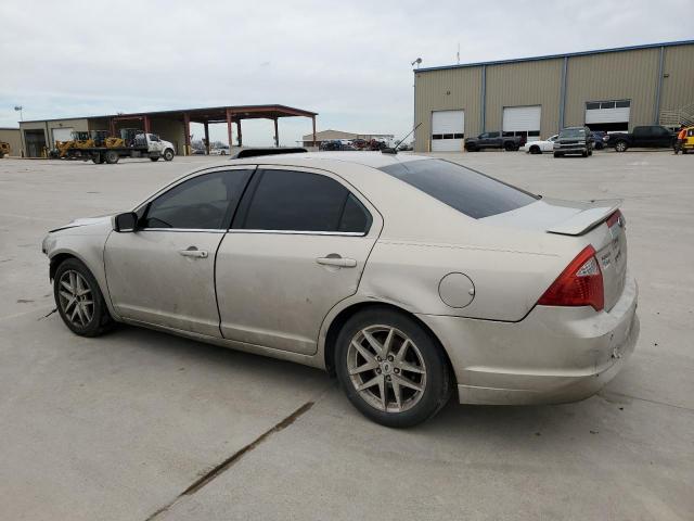 3FAHP0JA6AR295666 - 2010 FORD FUSION SEL BEIGE photo 2