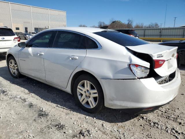 1G1ZB5ST0JF176379 - 2018 CHEVROLET MALIBU LS Beyaz fotoğraf 2