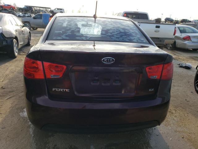 KNAFU4A26A5811731 - 2010 KIA FORTE EX BURGUNDY photo 6