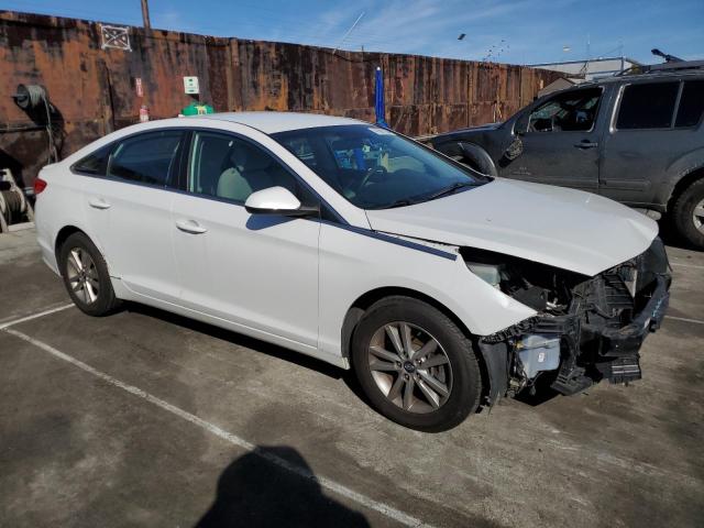 5NPE24AF7FH031011 - 2015 HYUNDAI SONATA SE WHITE photo 4