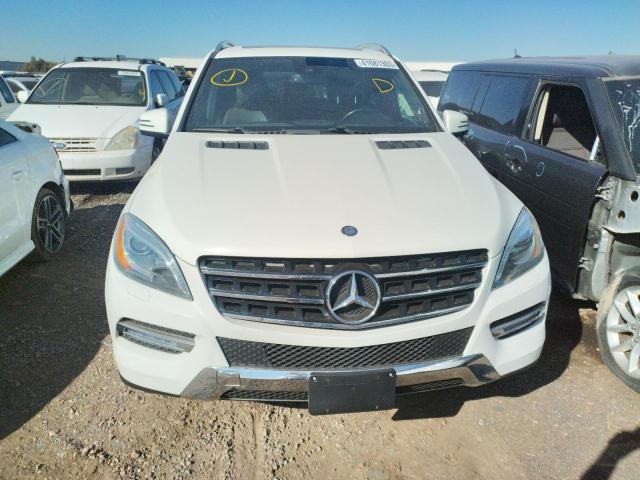 4JGDA5HB4DA233537 - 2013 MERCEDES-BENZ ML 350 4MATIC WHITE photo 5