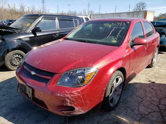 1G1AF5F58A7135781 - 2010 CHEVROLET COBALT 2LT MAROON photo 1