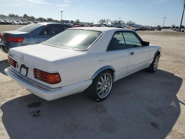 WDBCA45E5MA594802 - 1991 MERCEDES-BENZ 560 SEC WHITE photo 3