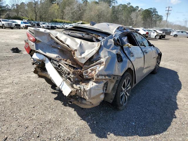 1G1ZG5ST2NF198388 - 2022 CHEVROLET MALIBU RS Золотий фото 3