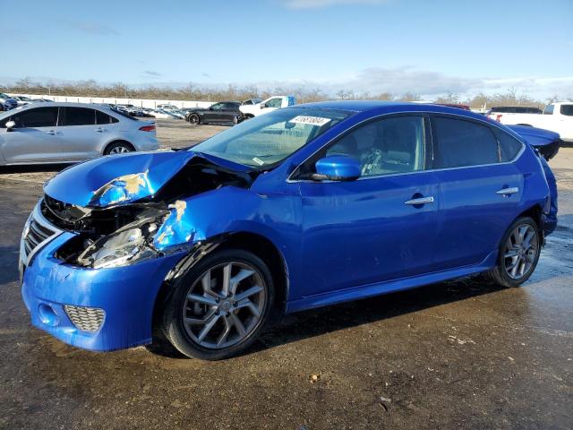 3N1AB7AP8DL610260 - 2013 NISSAN SENTRA S BLUE photo 1