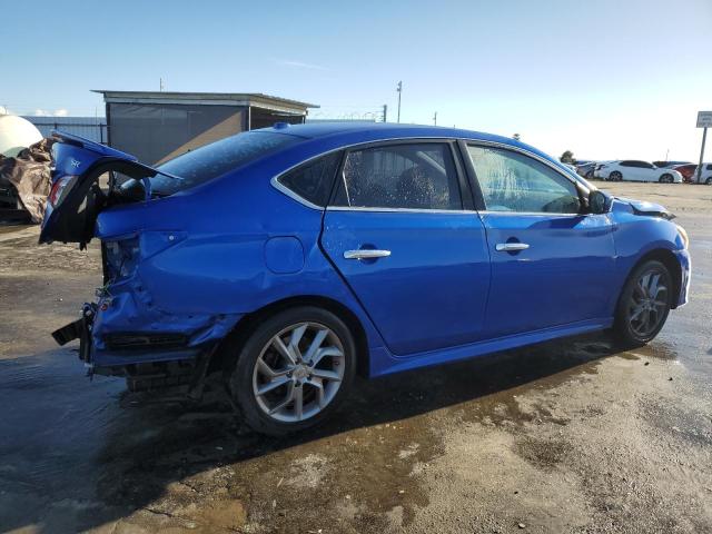 3N1AB7AP8DL610260 - 2013 NISSAN SENTRA S BLUE photo 3