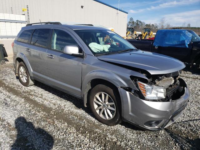 3C4PDDBGXJT412158 - 2018 DODGE JOURNEY SXT SILVER photo 4