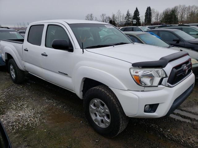 3TMMU4FNXDM059706 - 2013 TOYOTA TACOMA DOUBLE CAB LONG BED WHITE photo 4