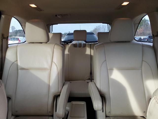 5TDJKRFH1GS230976 - 2016 TOYOTA HIGHLANDER XLE BLUE photo 10