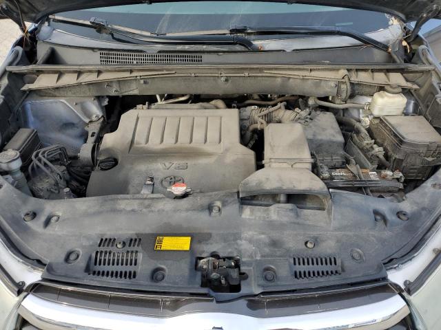 5TDJKRFH1GS230976 - 2016 TOYOTA HIGHLANDER XLE BLUE photo 12