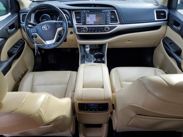 5TDJKRFH1GS230976 - 2016 TOYOTA HIGHLANDER XLE BLUE photo 8