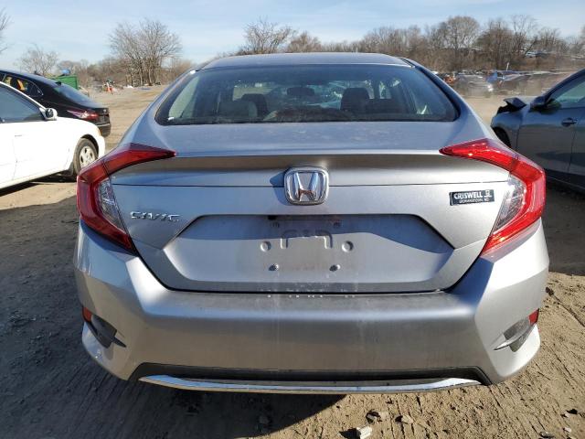 2HGFC2F64MH556680 - 2021 HONDA CIVIC LX SILVER photo 6