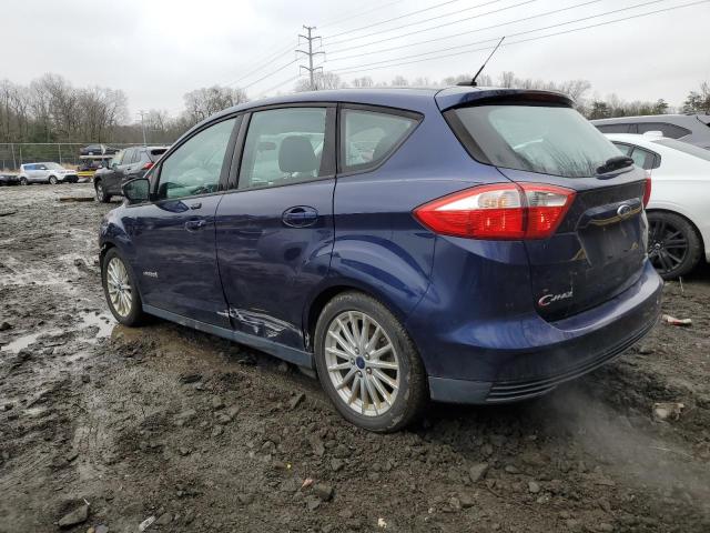 1FADP5AU1GL104569 - 2016 FORD C-MAX SE BLUE photo 2